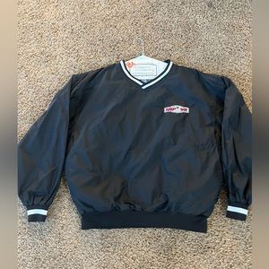 Like new. Lined nylon pullover jacket